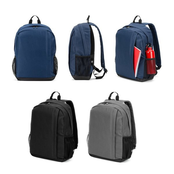 High Density 600D Recycled Polyester Laptop Backpack 15" - Egotier 92576
