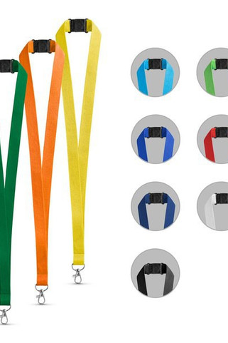LanyardIn 95125 - Lanyard en polyester avec fermoir de sécurité