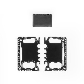 Stainless steel multifunction card with 20 functions - Egotier 98166