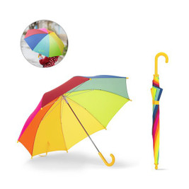 19" Kids Colorful Umbrella in 190T Polyester - Egotier 99168