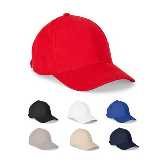 100% cotton cap (260 g/m²) with 6 panels - Egotier 99170