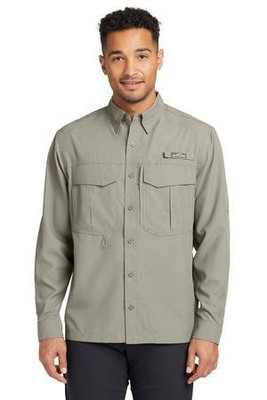 Eddie Bauer EB600 - - Camisa de pesca de rendimiento de manga larga. EB600