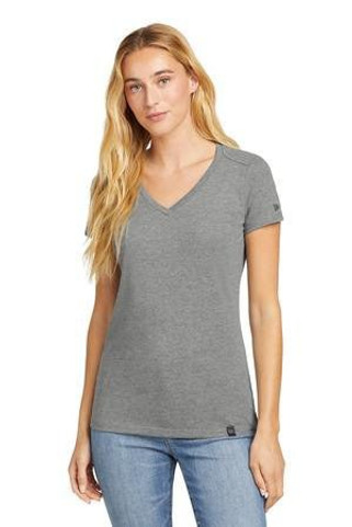 New Era LNEA101 - Womens Heritage Blend V-Neck Tee. LNEA101