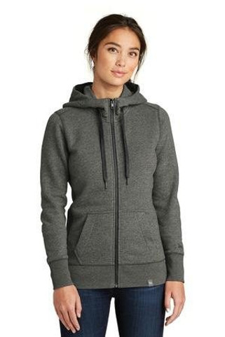 New Era LNEA502 - Womens French Terry Full-Zip Hoodie. LNEA502