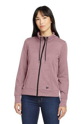 New Era LNEA530 - Rendimiento para mujer Terry con cremallera completa Cowl LNEA530