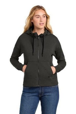 New Era LNEA540 - Sudadera con capucha STS para mujer con cremallera completa LNEA540