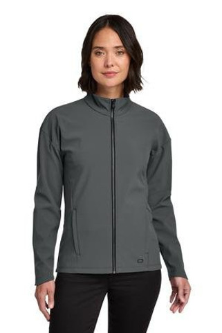 OGIO LOG755 - Soft Shell con cremallera completa para mujer LOG755