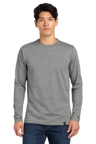 New Era NEA102 - Heritage Blend Long Sleeve Crew Tee. NEA102