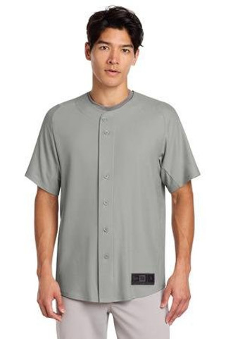 New Era NEA220 - Diamond Era Full-Button Jersey. NEA220