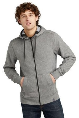 New Era NEA502 - Sudadera con capucha de rizo francés con cremallera completa. NEA502