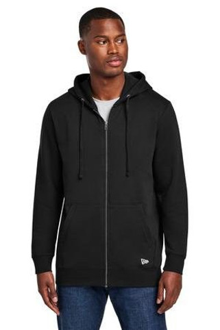 New Era NEA551 - Sudadera con capucha Comeback Fleece Full-Zip NEA551