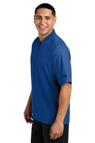 New Era NEA600 - Cage Short Sleeve 1/4-Zip Jacket. NEA600