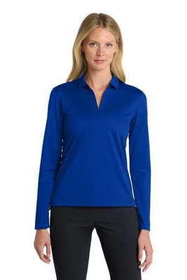 Nike NKDC2105 - Women's Dri-FIT Micro Pique 2.0 Long Sleeve Polo NKDC2105