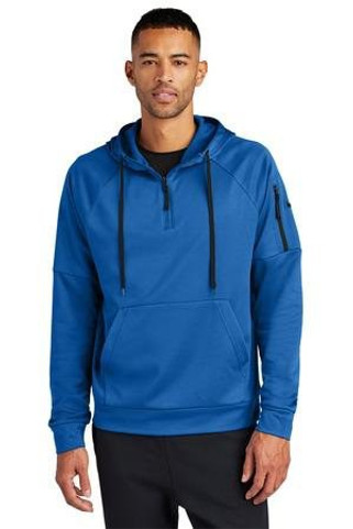 Nike NKFD9742 - Sudadera con capucha de forro polar con bolsillo Therma-FIT 1/4-Zip NKFD9742