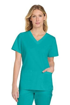 Wink WW4560 - Blusa de mujer WorkFlex con cuello en V WW4560