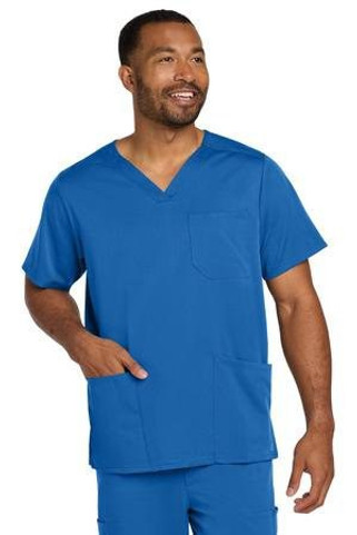 Wink WW5068 - Mens Premiere Flex V-Neck Top WW5068