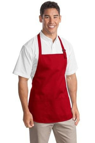 Port Authority A510 - Medium-Length Apron with Pouch Pockets. A510
