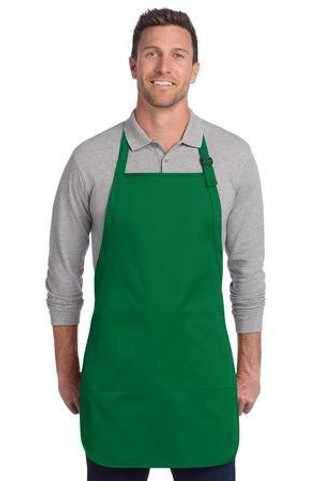 Port Authority A600 - Full-Length Two-Pocket Bib Apron. A600