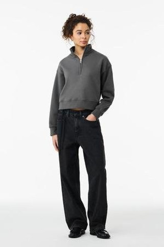 Bella+Canvas 4540 - BELLA+CANVAS Womens 10-Ounce 1/2-Zip Pullover BC4540