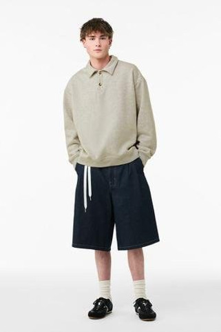 Bella+Canvas 4741 - BELLA+CANVAS Unisex 10-Ounce Polo Sweatshirt BC4741