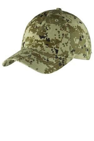 Port Authority C925 - Digital Ripstop Camouflage Cap. C925