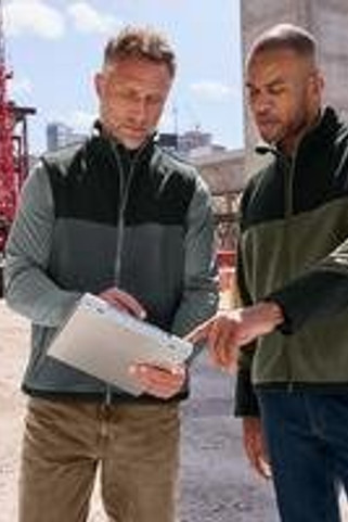 CornerStone CSF750 - Fleece Overlay Jacket CSF750