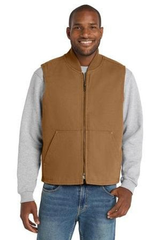 CornerStone CSV40 - Washed Duck Cloth Vest. CSV40
