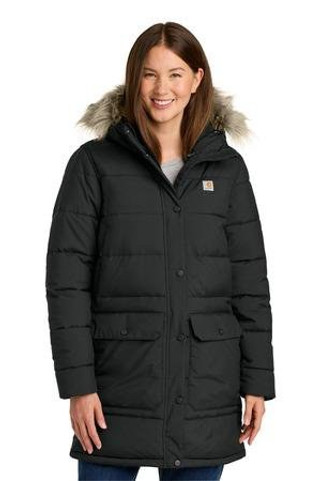 Carhartt CT105456 - Abrigo con Capucha Montana para Mujer Acolchado CT105456