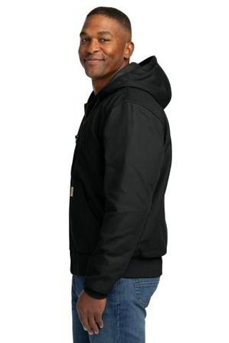 Carhartt CT106677 - Chaqueta Active de lona de pato con forro de franela acolchado. CT106677