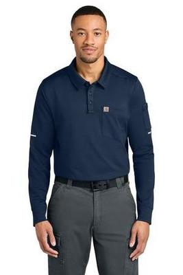 Carhartt CTC16129 - FLD & RSCU Long Sleeve Polo CTC16129