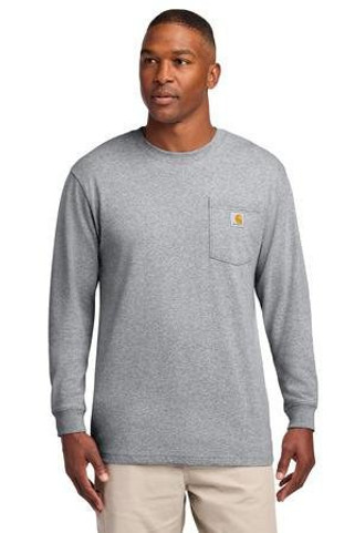 Carhartt CTK126 - Workwear Pocket Long Sleeve T-Shirt. CTK126