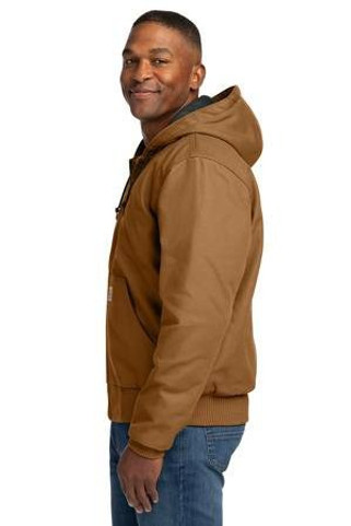 Carhartt CTT106677 - Tall Quilted-Flannel-Lined Duck Active Jac. CTT106677