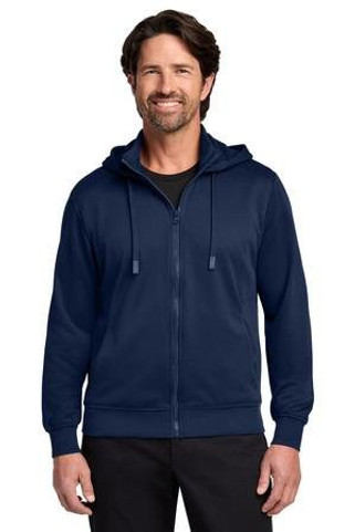Port Authority F814 - Smooth Fleece Hooded Jacket F814