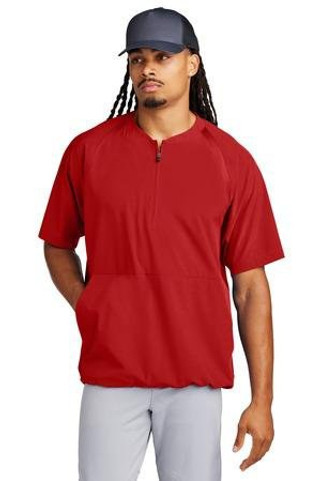 Sport-Tek JST489 - Repeat 1/2-Zip Short Sleeve Jacket JST489