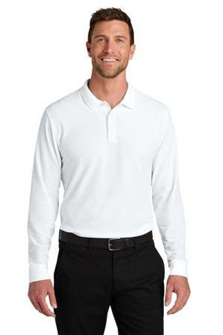 Port Authority K200LS - Wearever Signature Pique Long Sleeve Polo K200LS