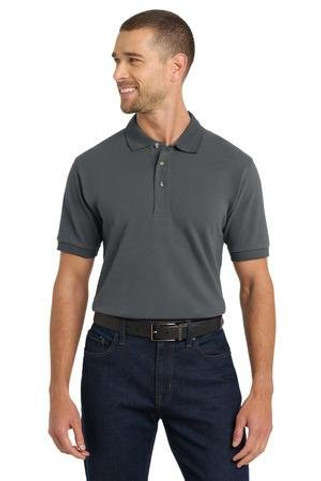 Port Authority K420 - Heavyweight Cotton Pique Polo. K420