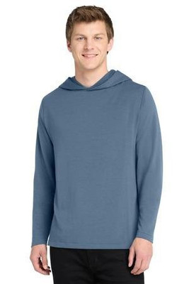 Port Authority K826 - Sudadera con capucha tipo pulóver de microrrizo K826