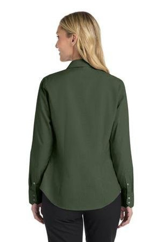 Port Authority L640 - Womens Crosshatch Easy Care Shirt. L640