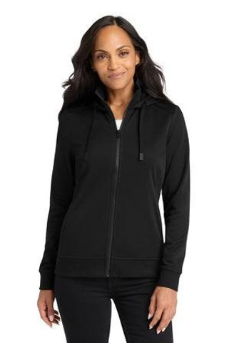 Port Authority L814 - Womens Smooth Fleece Hooded Jacket L814