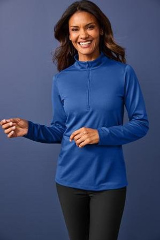 Port Authority LK241 - Womens Wearever Performance Pique 1/4-Zip LK241