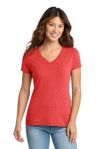 Port & Co LPC330V - Womens Tri-Blend V-Neck Tee. LPC330V