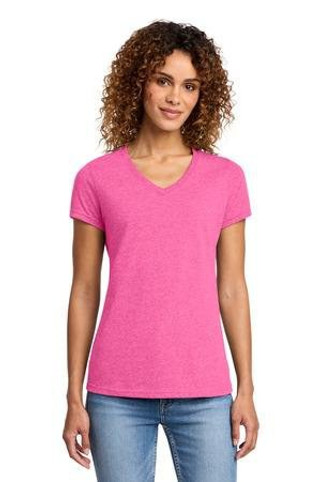 Port & Co LPC455V - Womens Fan Favorite Blend V-Neck Tee. LPC455V