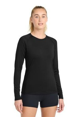 Sport-Tek LST470LS - Womens Long Sleeve Rashguard Tee. LST470LS
