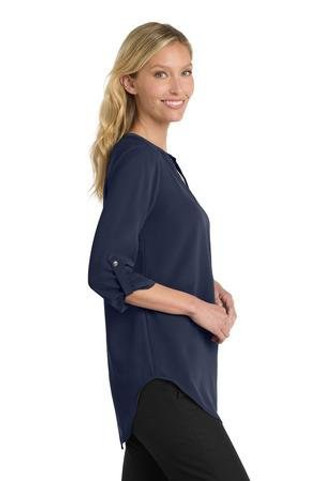 Port Authority LW701 - Womens 3/4-Sleeve Tunic Blouse. LW701