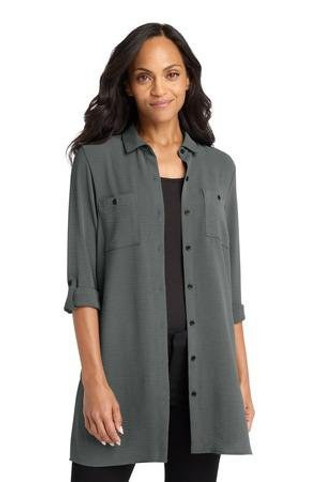 Port Authority LW715 - Womens Textured Crepe Long Tunic LW715
