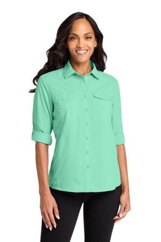 Port Authority LW960 - Womens Long Sleeve UV Daybreak Shirt LW960
