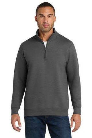 Port & Co PC850Q - Fan Favorite Fleece 1/4-Zip Pullover Sweatshirt. PC850Q