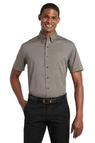 Port Authority S500T - Short Sleeve Twill Shirt. S500T