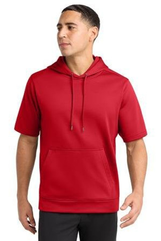 Sport-Tek ST251 - Sport-Wick Fleece Short Sleeve Hooded Pullover. ST251