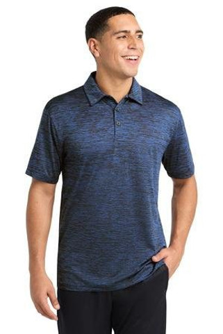 Sport-Tek ST590 - PosiCharge Electric Heather Polo. ST590